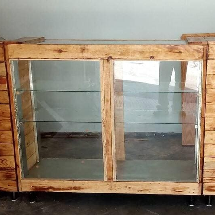 Balcão atendimento para mercearia