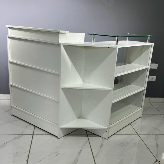 Balcão caixa para ponto de venda e checkout