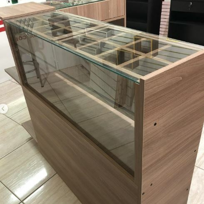 Balcão de caixa para lojas alimentares