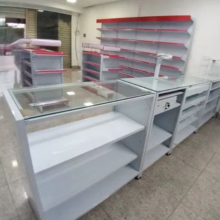 Balcão para farmácia e drogaria