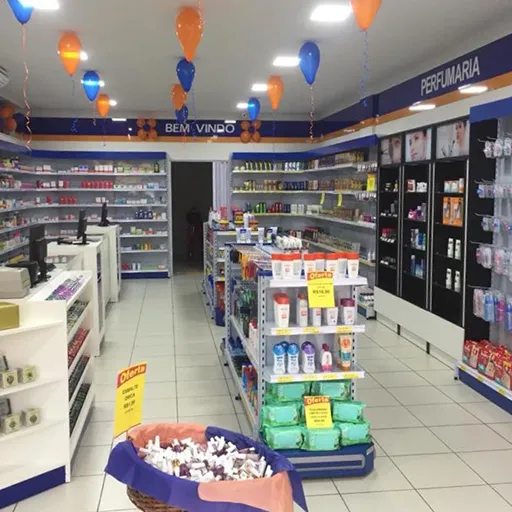 Gôndolas para lojas de medicamentos