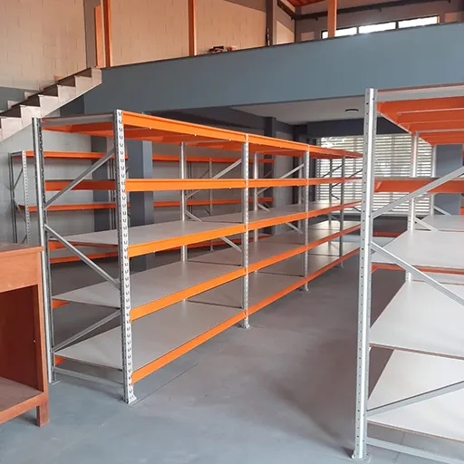 Mini porta pallets para ambientes varejistas