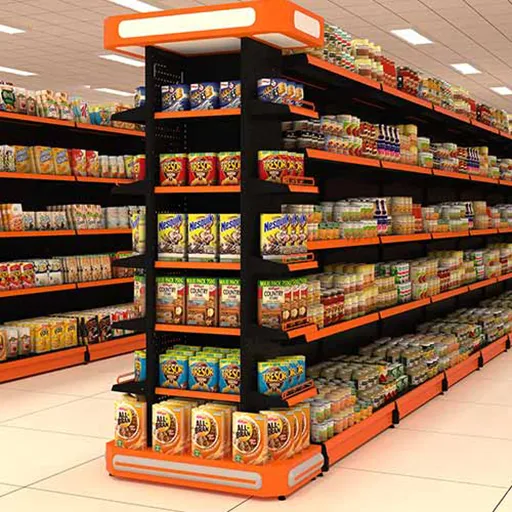 Venda de gôndolas metálicas